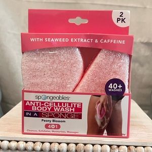 Spongeables Anti-Cellulite Body Wash In A Sponge
